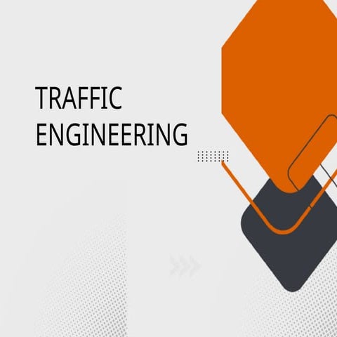 Civil Engineering Chapter 2 Traffic Studies Pptx