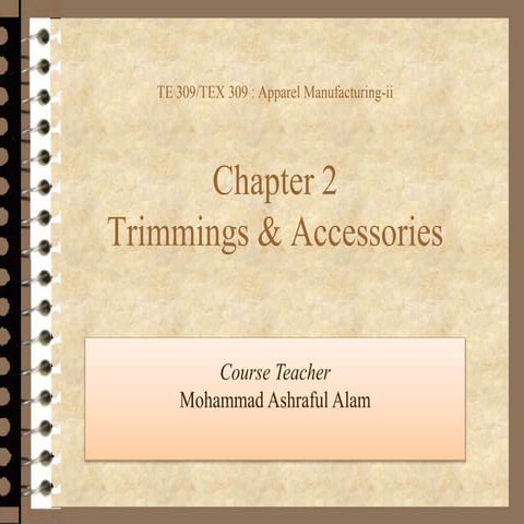 Chapter 2  trimmings & accessories (GUB)