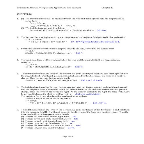 Chapter20 giancoli edisi 5 jawaban fisika