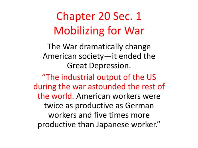 Chapter 20 sec 1