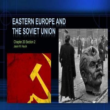 Chapter 20 section 2 power point