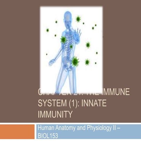 Chapter 21: The Immune System (#1)