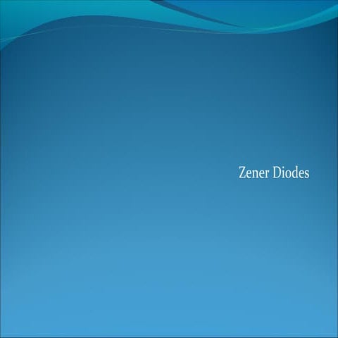  zener diodes