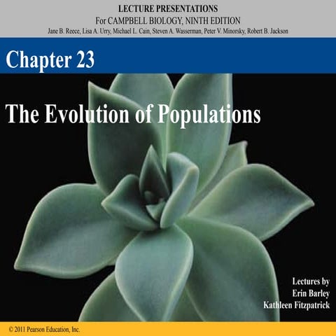 Chapter 23 The Evolution of Population. pdf