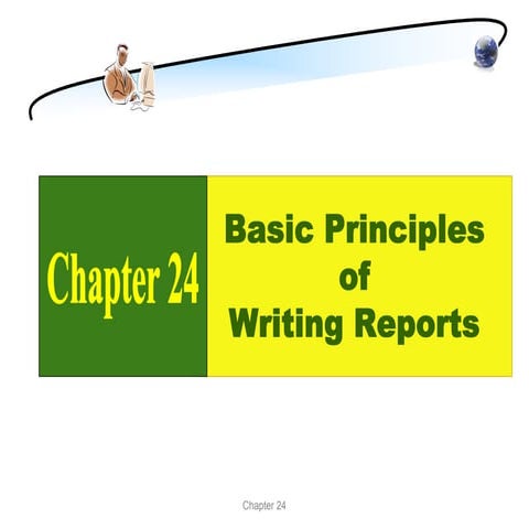 Basic principles of writing a report