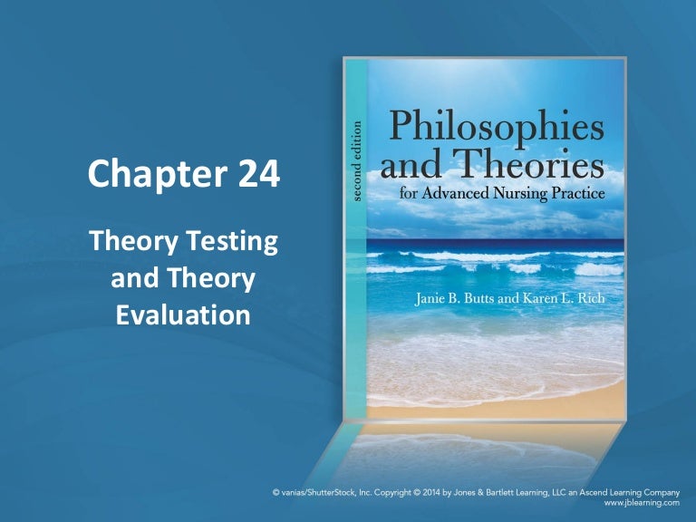 Chapter 24 Theory Testing And Theory Evaluation