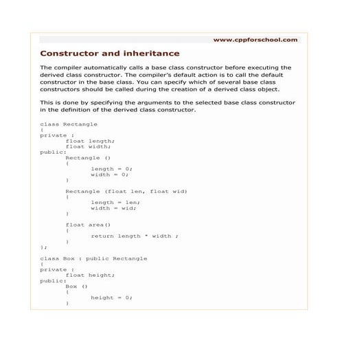 Chapter26 inheritance-ii | PDF