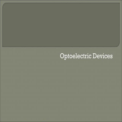 optoelectric devices