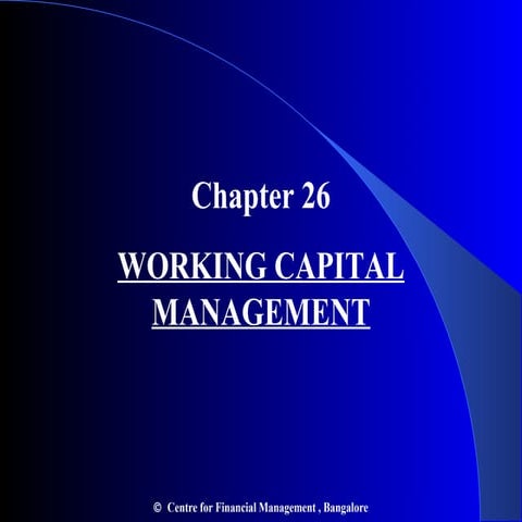 Chapter26 working capital_management