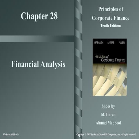 Chapter 28 financial analysis