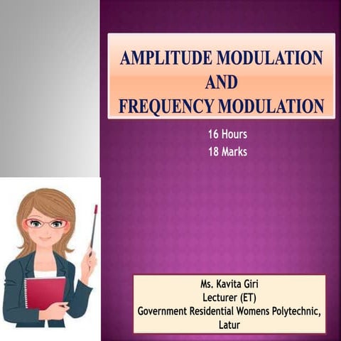 Amplitude Modulation and Frequency Modulation