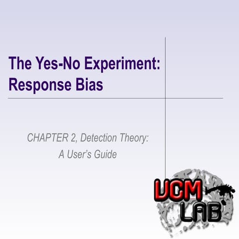 DETECTION THEORY CHAPTER 2