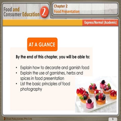 Chapter 2 Food Presentation