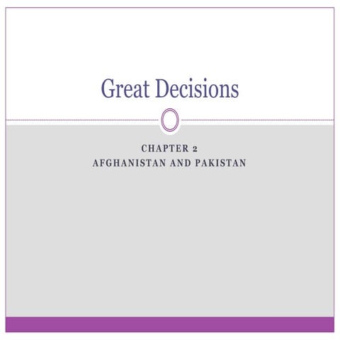 Chapter 2 Great Decisions Teacher