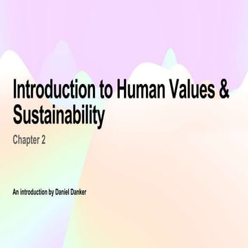 Chapter 2 Introduction To Sustainability And Sustainable Development 2 Pdf