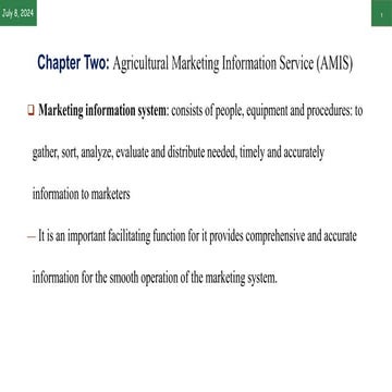 Chapter_2 Lecture note for Agricultural Marketing Extension