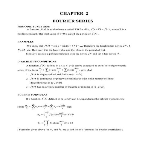 Chapter 2 (maths 3) | PDF
