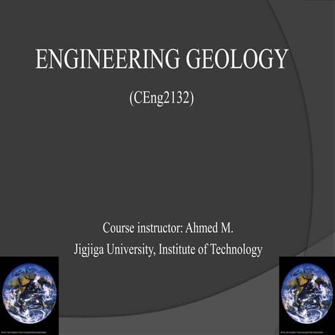 minerals and rocks in geological engineering course chapter two parts
