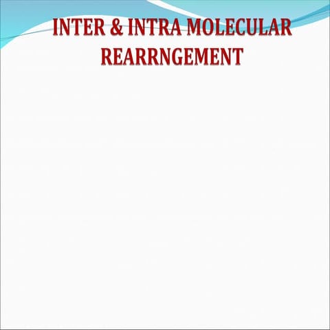 Comprehensive Overview of Organic Rearrangement Reactions and ...