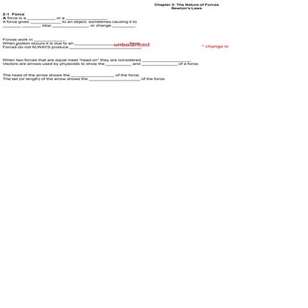 Chapter 2 notes abridged