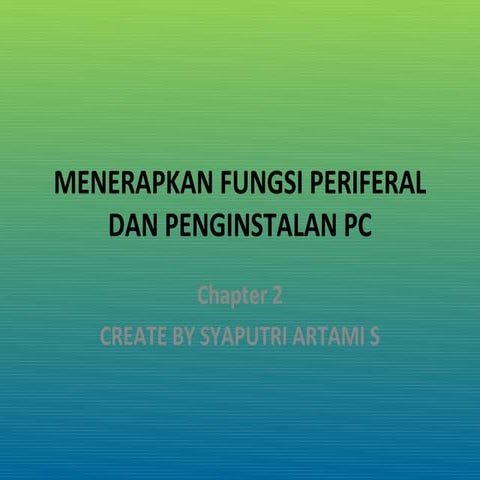 Chapter 2 peripheral