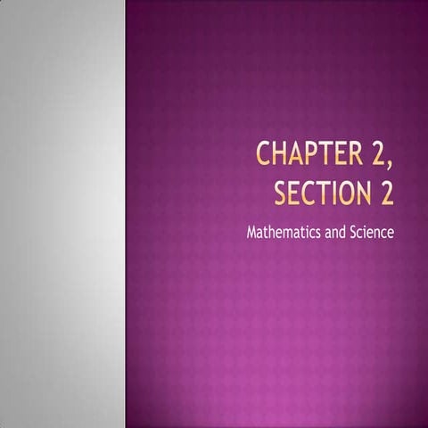 Chapter 2, Section 2 | PPTX | Science