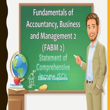 Chapter 2 statement of comprehensive income | PPTX