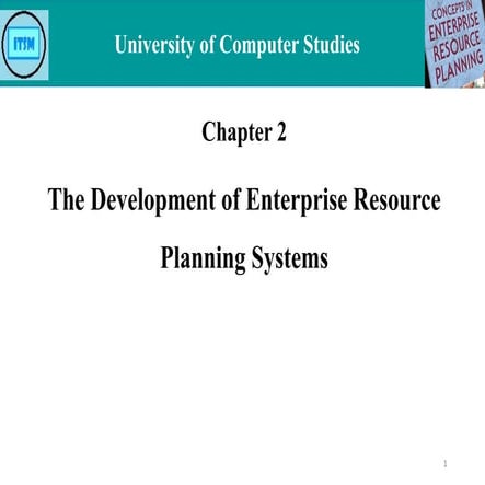 Evolution of erp systems | PDF