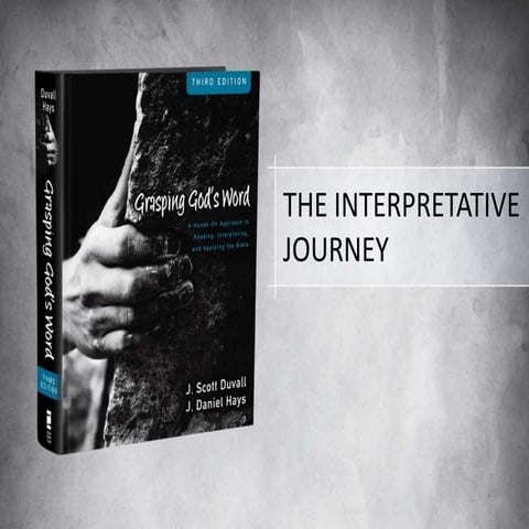 Chapter 2 the interpretative journey