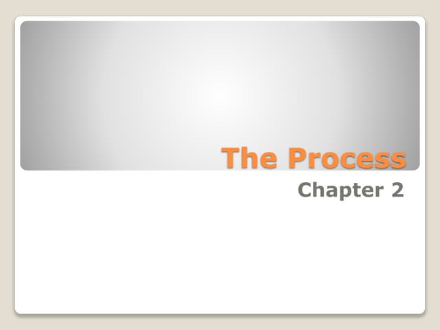 The process