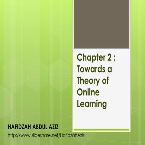 Toward a Theory of Online Learning
