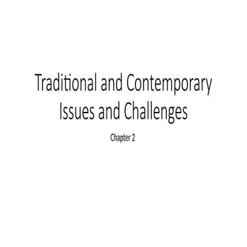 Chapter 2 Traditional and Contemporary Issues and Challenges.pptx