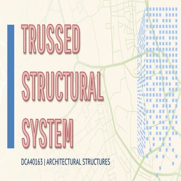 Types of trusses | PPTX