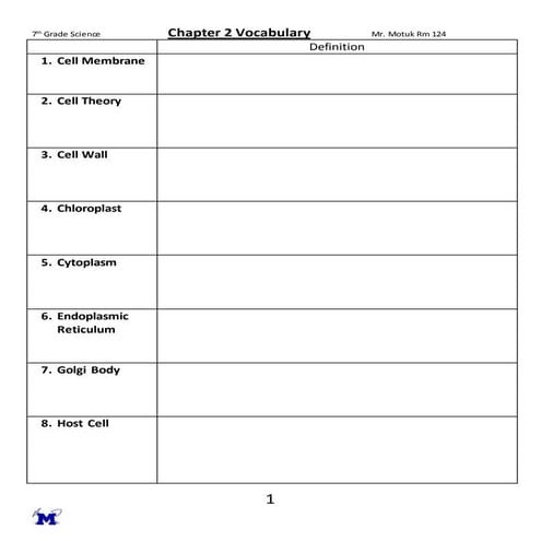 Chapter 2  vocabulary student (2012 book)