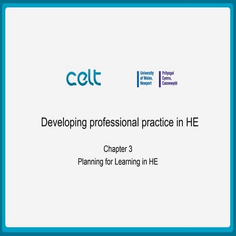 Developing professional practice ch3