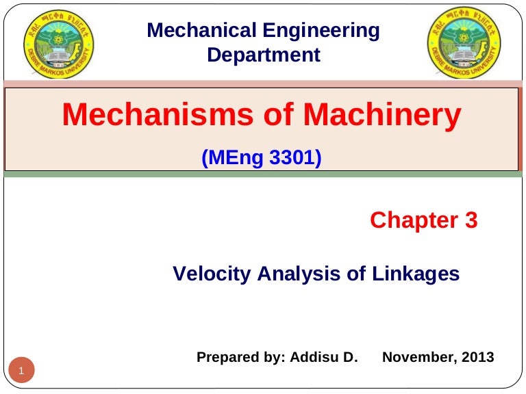 Chapter 3 Velocity Analysis Ic Graphical And Relative Velocity Meth