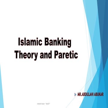 ISLAMIC BANK & FINANCE Chapter 3
