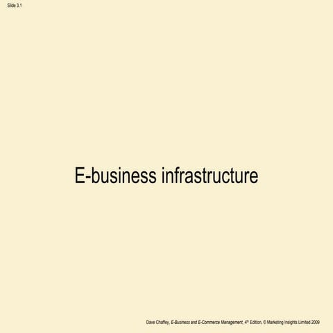 chapter_3.ppt_ E-business infrastructure