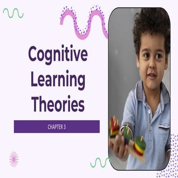 Chapter 3 - Facilitating Learner-Centered Teaching