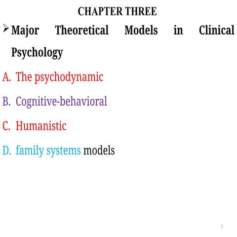CHAPTER 3-4 CLINICAL PSYC.ggggggggggpptx