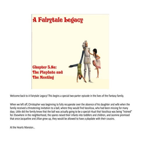 A Fairytale Legacy: Chapter 3, Part 8a