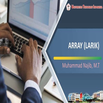 Chapter 3 array | PPT