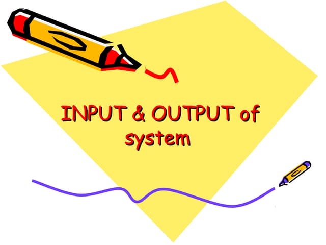 Chapter 3   input and out put devices