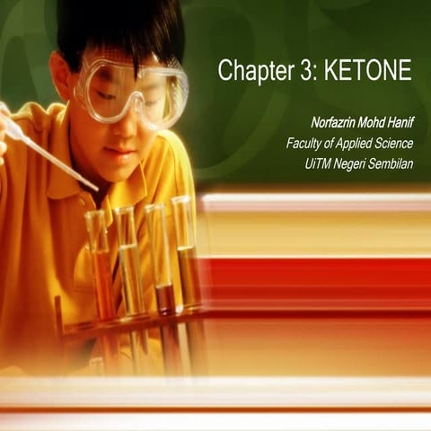 Chapter 3 ketone