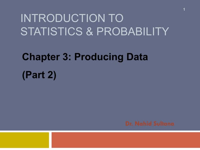 Chapter 3 Part2 Sampling Design Ppt Chapter 3 Part2 Sampling Design Ppt