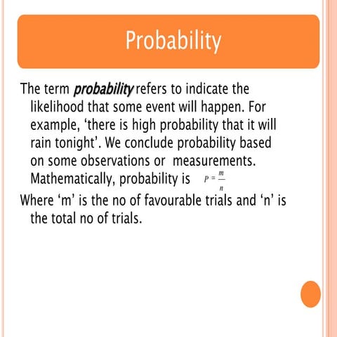 Chapter 3 probability