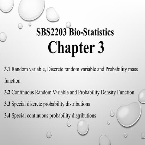Chapter 3 - Probability - SBS 2203 Bio-Statistics - Part 1.pptx