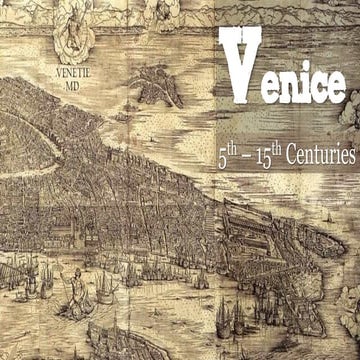 Chapter 3 - Rise of Venice