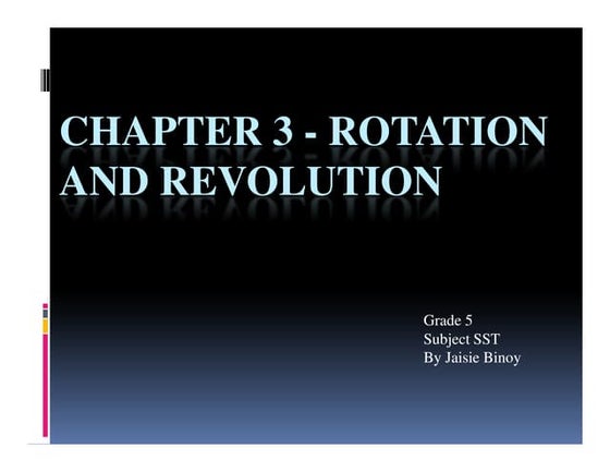 The movements of the Earth | PPT | Geography | Science