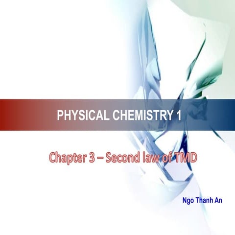 Chapter 3 - Second law.pdf slide hóa lí 1 | PDF